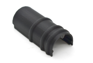 Krytka spojky ČERNÁ 3D TISK (CZ) Jawa 50 Pionýr 20, 21, 23 Mustang